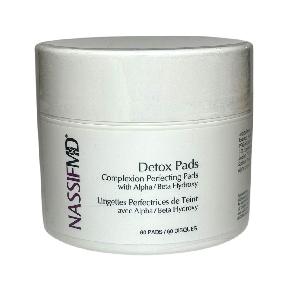 NEW & Sealed Nassif MD Complexion Perfecting Detox Pads AHA BHA from E! Botched